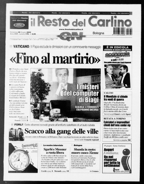 Il Resto del Carlino : giornale dell'Emilia